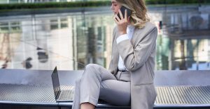Woman reviewing the next steps after filing bankruptcy